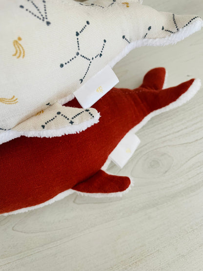 Peluche Doudou Baleine